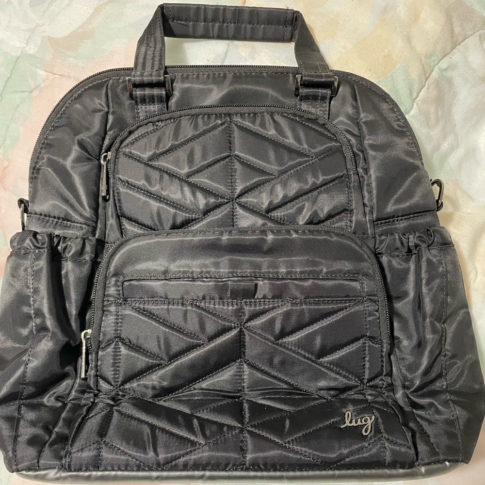 Lug Canter 2 in midnight black in EUC